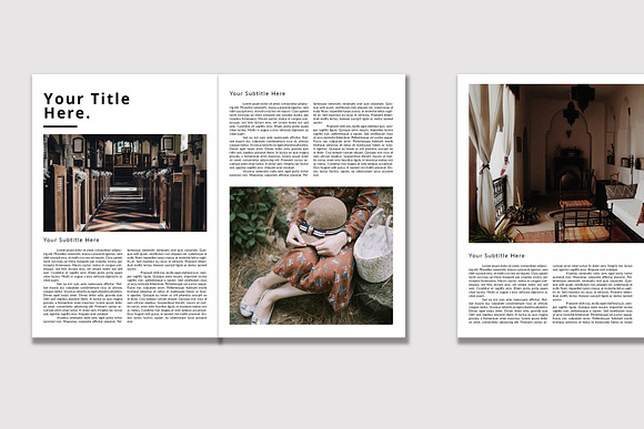 Moka Magazine Template in Magazine Templates - product preview 4