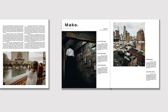 Moka Magazine Template in Magazine Templates - product preview 7