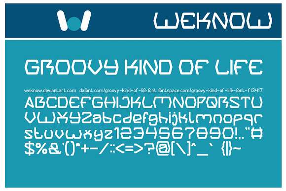 Groovy Kind Of Life font in Display Fonts - product preview 2