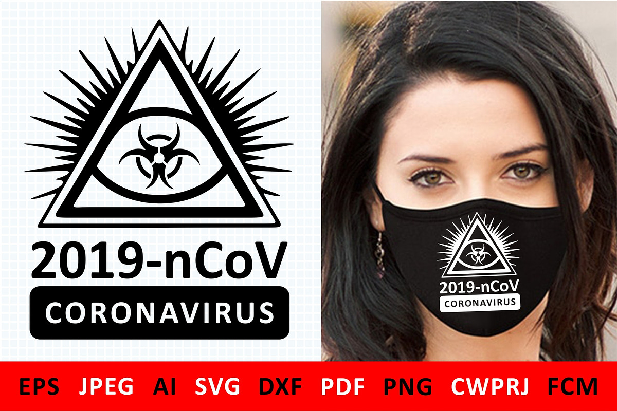 Covid-19 Coronavirus 2019-nCoV svg in Illustrations - product preview 8