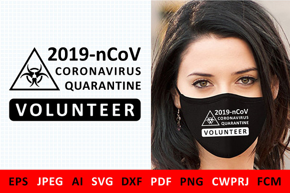 Covid-19 Coronavirus 2019-nCoV svg in Illustrations - product preview 1