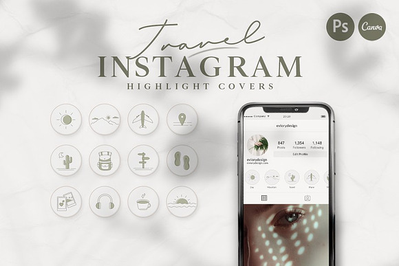 BEST SELLER Bundle Eviory in Instagram Templates - product preview 44