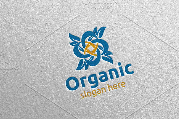 Infinity Natural and Organic Logo 2 in Logo Templates - product preview 2