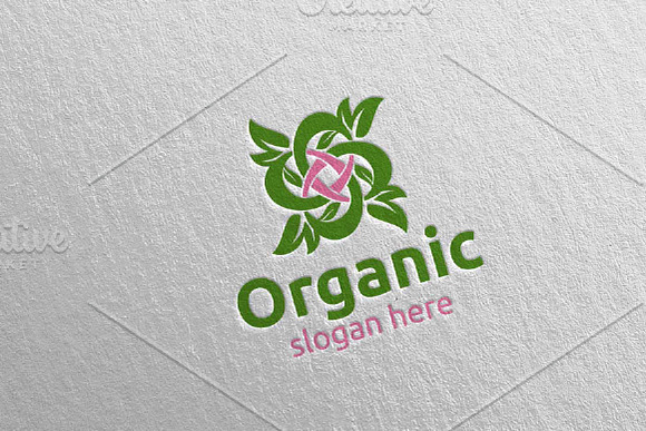 Infinity Natural and Organic Logo 2 in Logo Templates - product preview 3