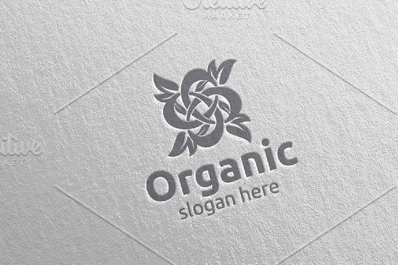 Infinity Natural and Organic Logo 2 in Logo Templates - product preview 4
