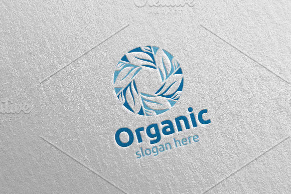 Infinity Natural and Organic Logo 3 in Logo Templates - product preview 3