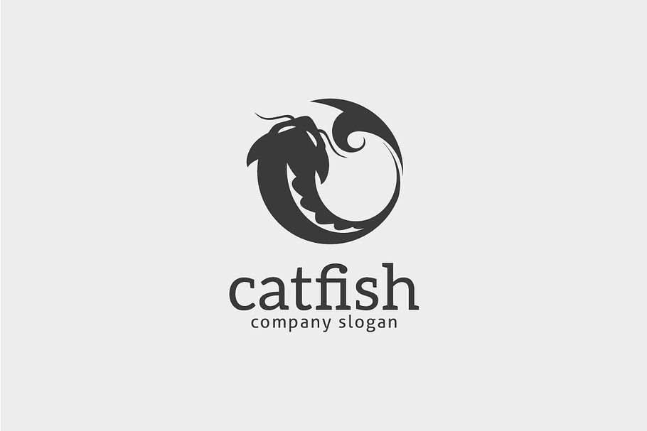 Catfish Logo Template in Logo Templates - product preview 8