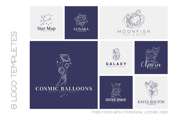 Beyond Space Rich Collection in Logo Templates - product preview 5