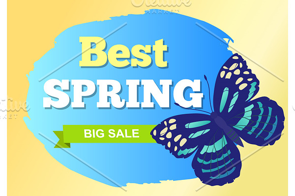 Best Spring Sale Label Butterfly