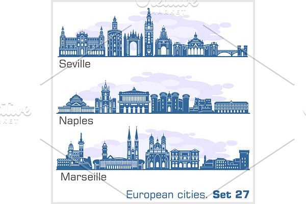 European cities - Naples, Seville