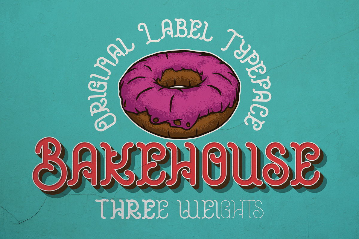 Bakehouse Label Font in Display Fonts - product preview 8