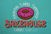 Bakehouse Label Font
