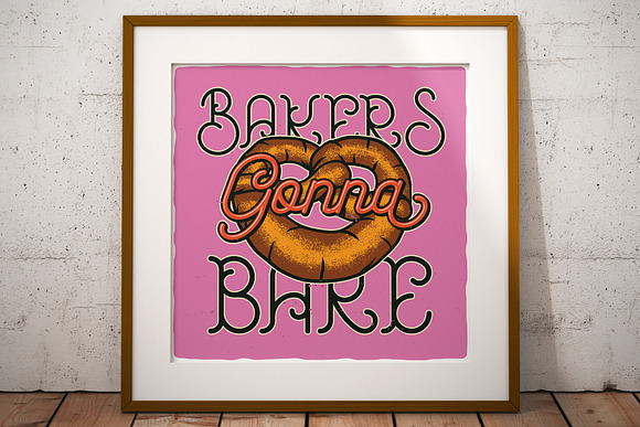 Bakehouse Label Font in Display Fonts - product preview 4
