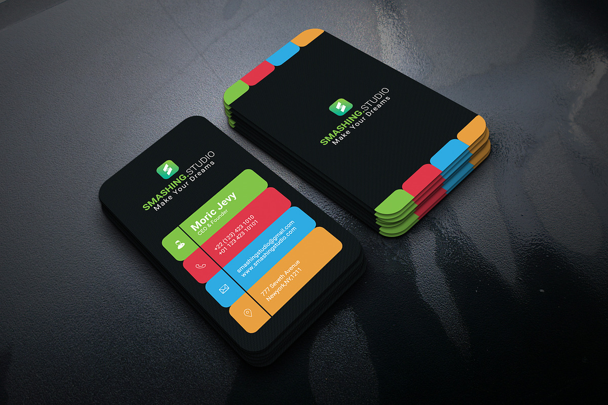 Creative Studio Business Card in Business Card Templates - product preview 8