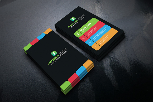 Creative Studio Business Card in Business Card Templates - product preview 2
