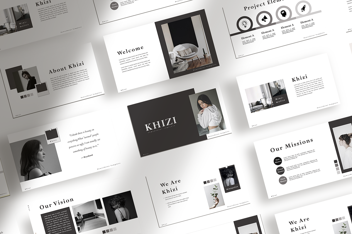 Khizi - Presentation Template in PowerPoint Templates - product preview 8
