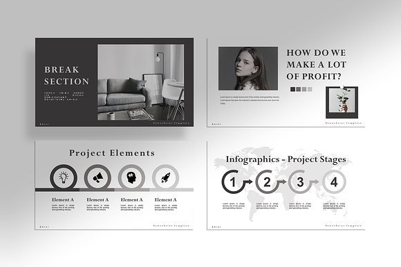 Khizi - Presentation Template in PowerPoint Templates - product preview 5