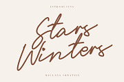 Stars Winters Typeface