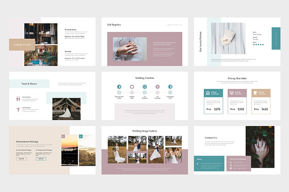 Qorze : Wedding Planner Powerpoint in PowerPoint Templates - product preview 3