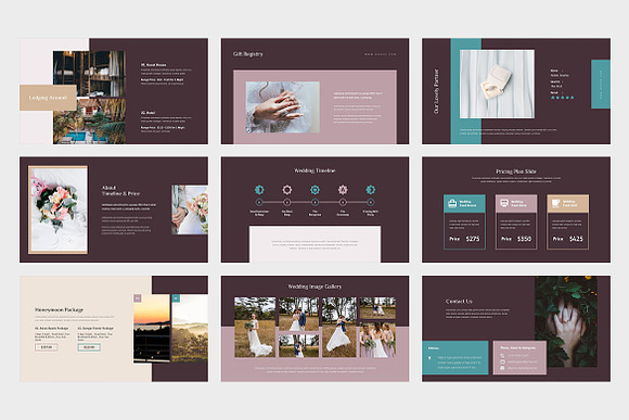 Qorze : Wedding Planner Powerpoint in PowerPoint Templates - product preview 7