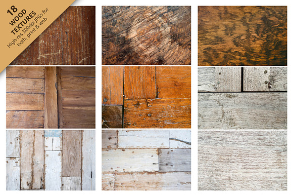 Engraved Wood Mock-ups & Textures in Textures - product preview 6