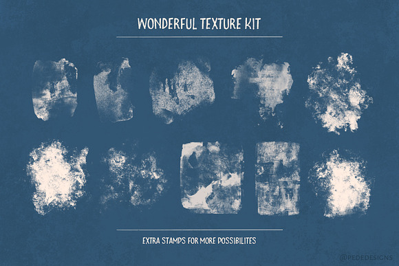 Wonderful Texture Kit for Procreate in Add-Ons - product preview 13