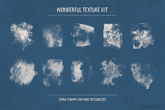 Wonderful Texture Kit for Procreate in Add-Ons - product preview 14