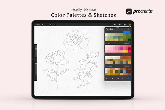 Procreate Watercolor Brushes Kit in Add-Ons - product preview 8