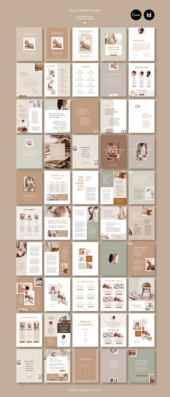 eBook duopack / CANVA, INDD in Magazine Templates - product preview 7