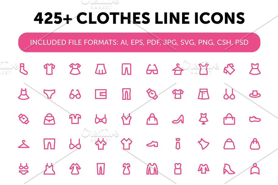 425+ Clothes Line Icons