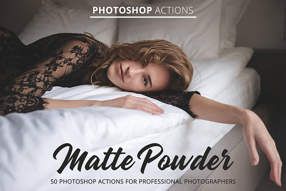 Matte Powder Actions for Photoshop in Add-Ons - product preview 24