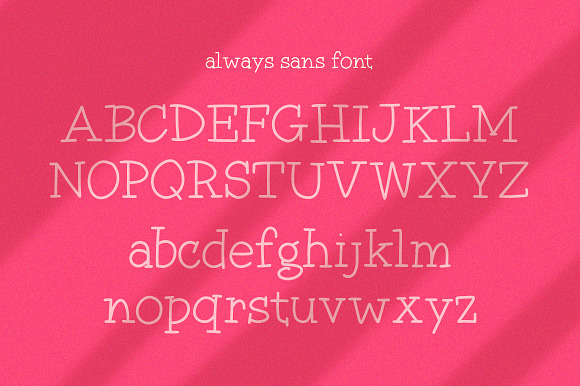 Always Font Duo in Script Fonts - product preview 8