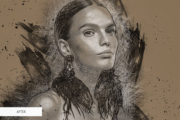 Da Vinci Sketch Action for Photoshop in Add-Ons - product preview 29