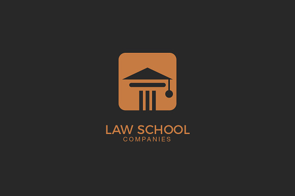 Law School Logo in Logo Templates - product preview 1