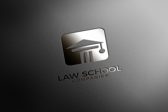 Law School Logo in Logo Templates - product preview 2