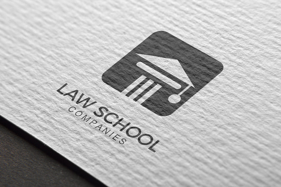 Law School Logo in Logo Templates - product preview 3