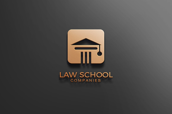 Law School Logo in Logo Templates - product preview 4