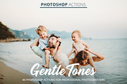 Gentle Tones Actions for Photoshop