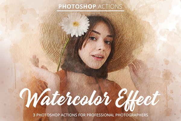 Watercolor Effect Actions for Ps