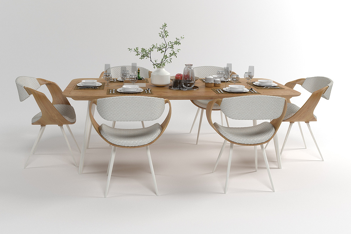Dining furniture set 1504 in Furniture - product preview 8