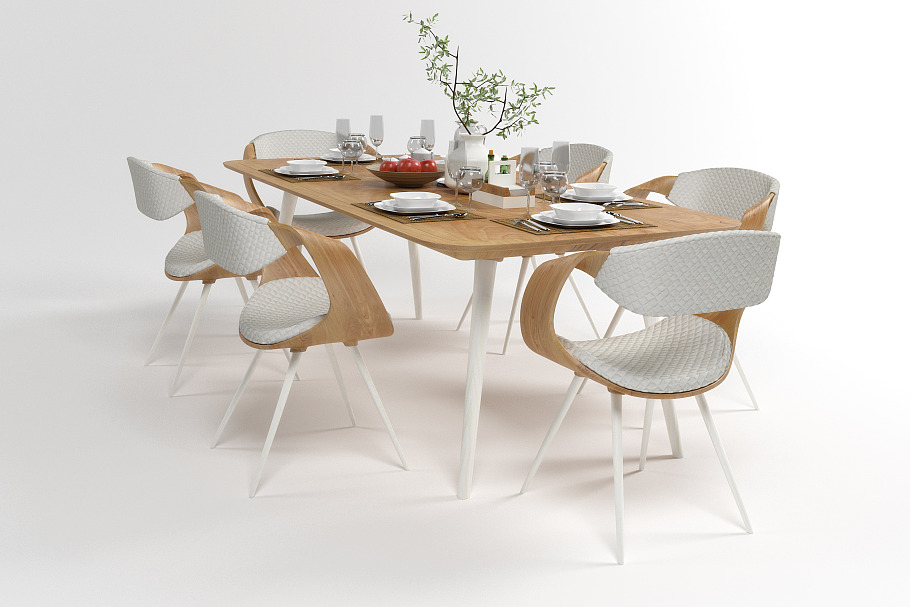 Dining furniture set 1504 in Furniture - product preview 2