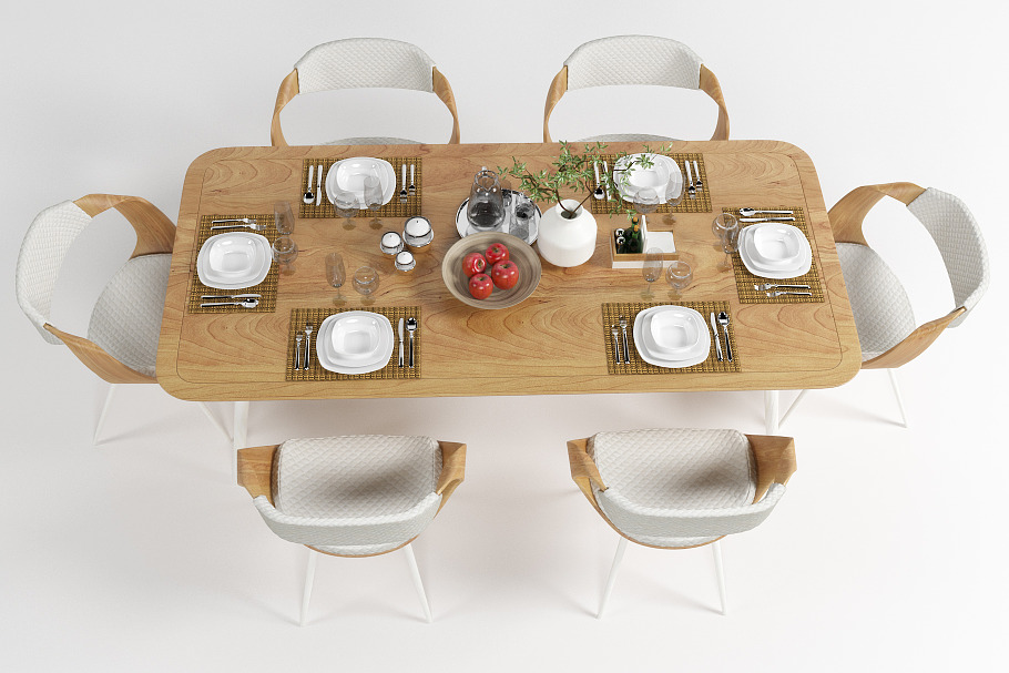 Dining furniture set 1504 in Furniture - product preview 3