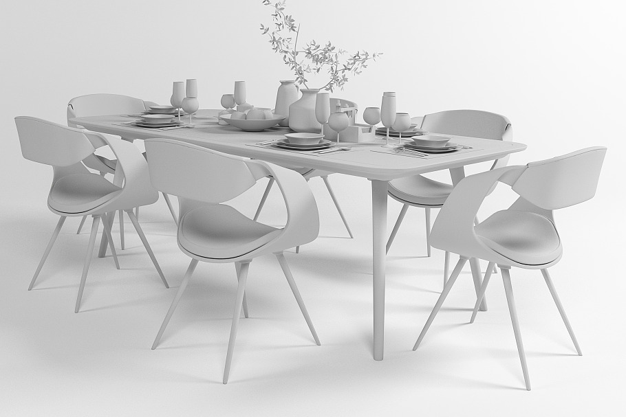 Dining furniture set 1504 in Furniture - product preview 6