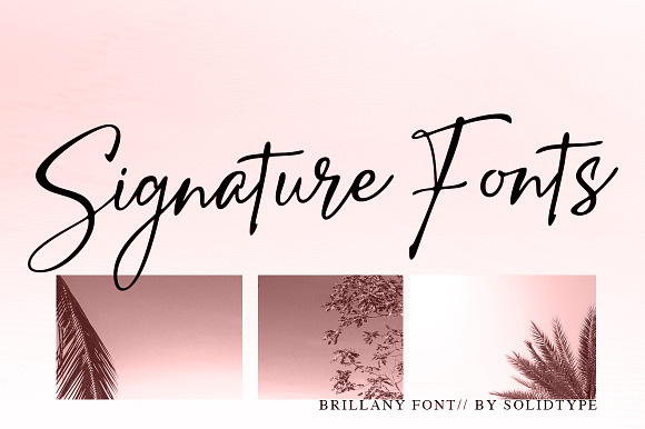 Brillany - Handwritten Font in Script Fonts - product preview 4