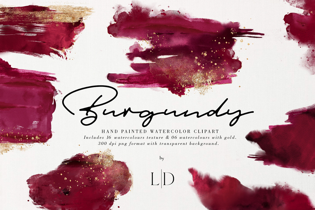 Burgundy Textures in Textures - product preview 8