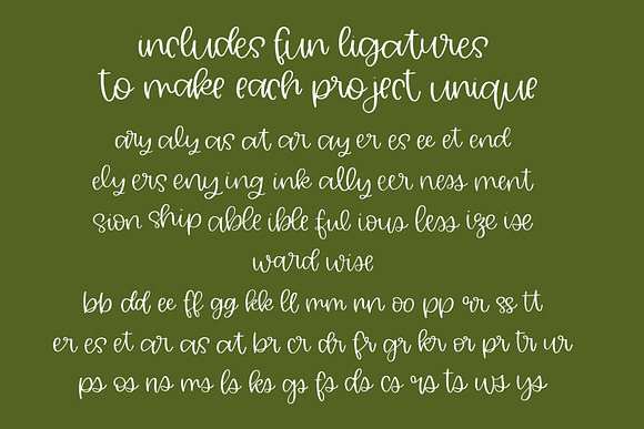 Wander Full in Script Fonts - product preview 2