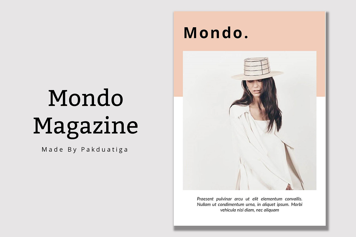 Mondo Magazine Template in Magazine Templates - product preview 8