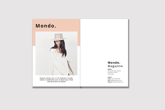 Mondo Magazine Template in Magazine Templates - product preview 11