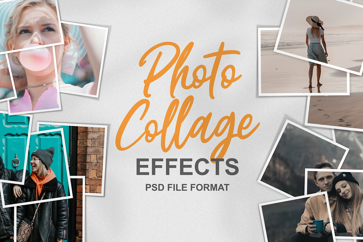 Photo Collage Effects in Social Media Templates - product preview 8