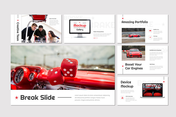 Brake - Powerpoint Template in PowerPoint Templates - product preview 2